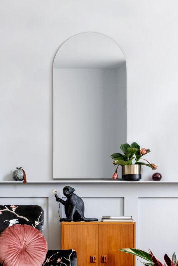 The Arcus - Frameless Arched Wall Mirror 32" X 16" (80CM X 40CM)